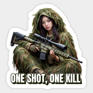 Sniper Girl Sticker